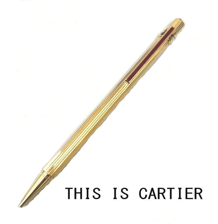 真性カルチェのボールペン GP 重量感あり 送料無料