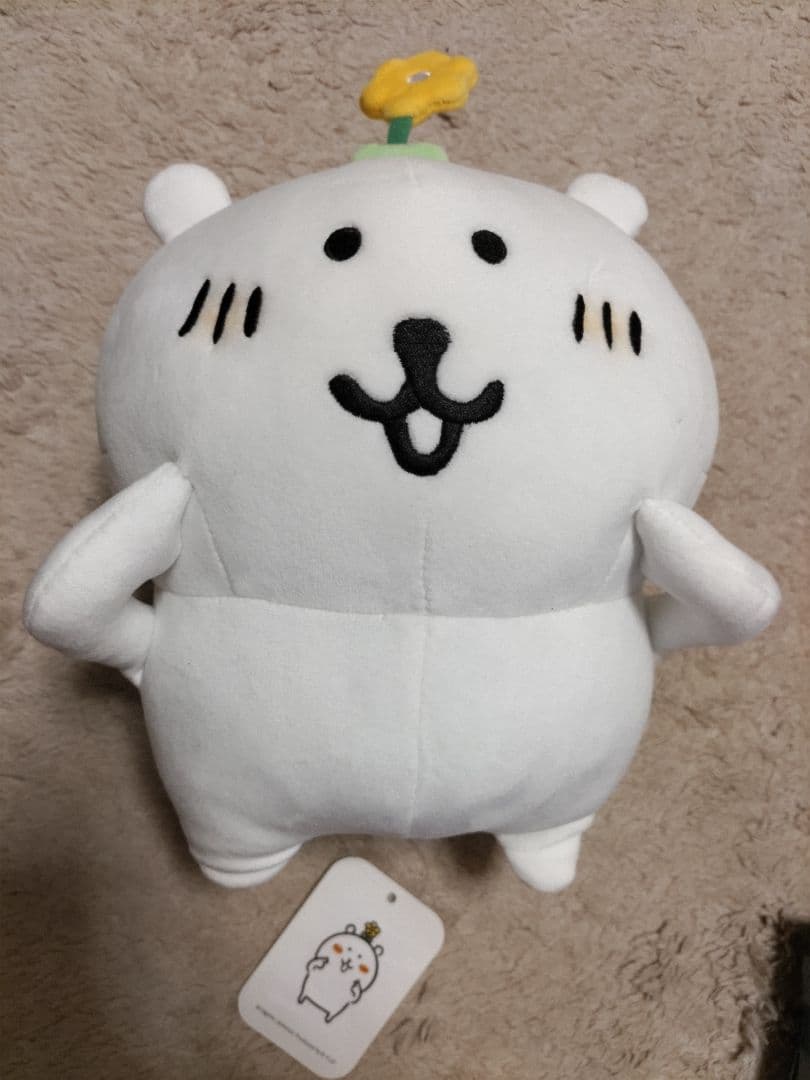最終値下 自分ツッコミくま 韓国版NONGDOMGOM ぬいぐるみあたまにお花