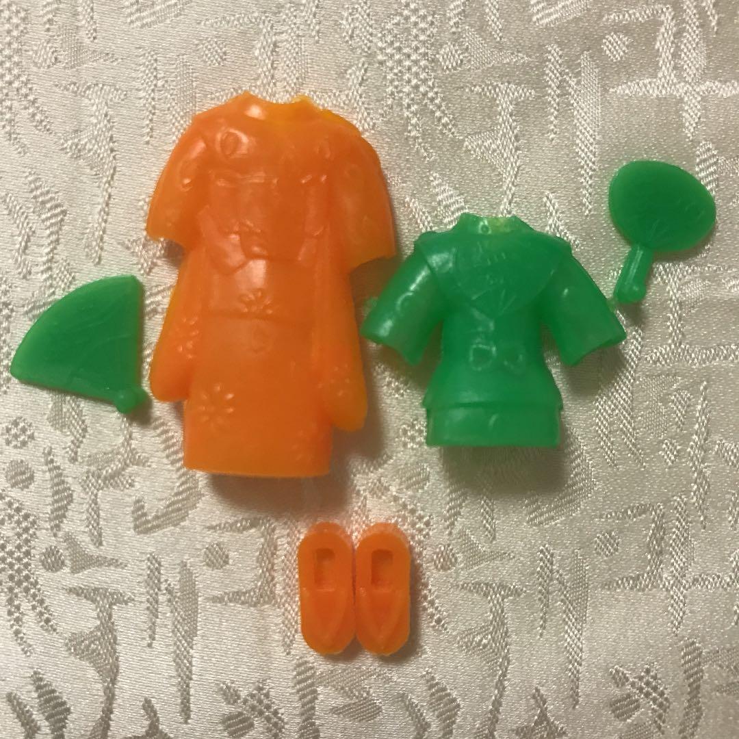 グリコおまけ　昭和　レトロ　パピーちゃん(ふりそで　はっぴ)