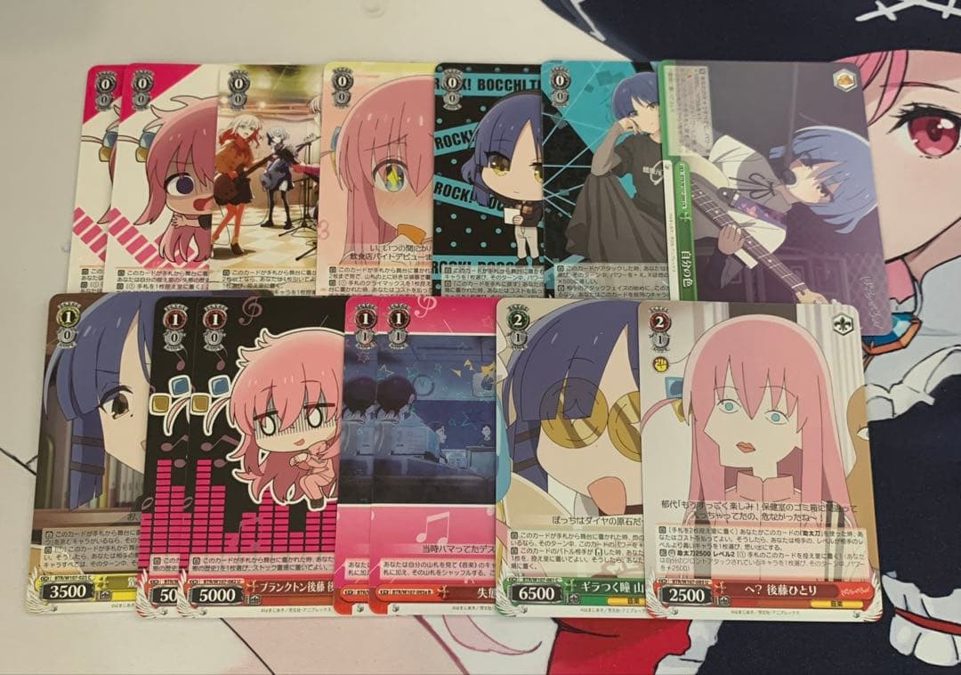 ヴァイスシュヴァルツ ぼっちざろっく　宝扉　デッキ　パーツ