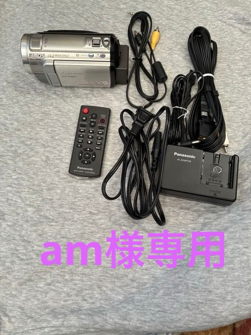 Panasonic HDC-TM650 ビデオカメラ