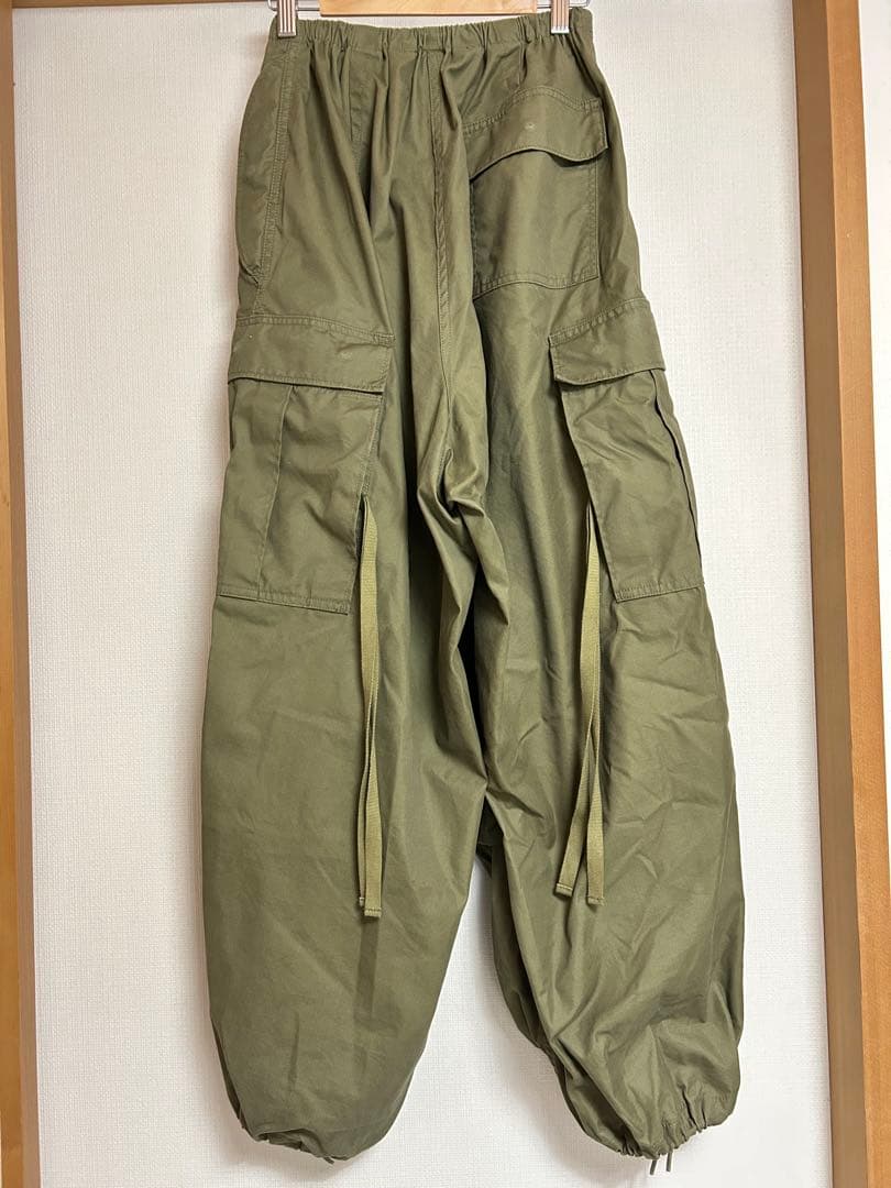 [ほぼ未使用]HYKE M-51 TYPE SHELL PANTS カーゴパンツ