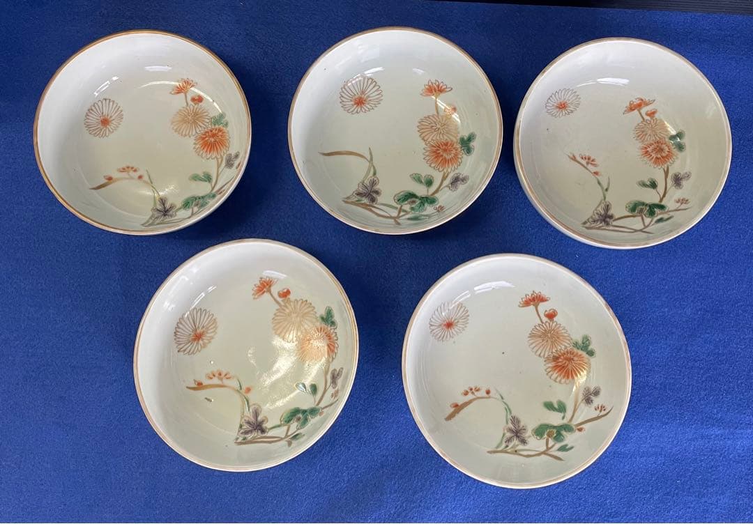 古伊万里　深鉢　陶器　手描き