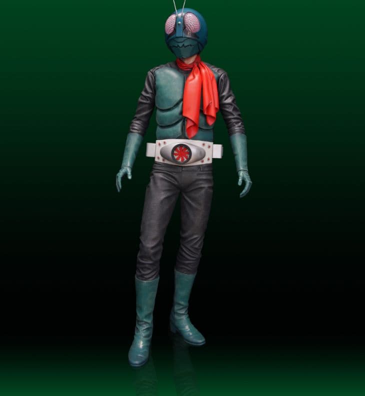 海洋堂　1/4 仮面ライダー旧1号メガソフビキット（新品、未使用）