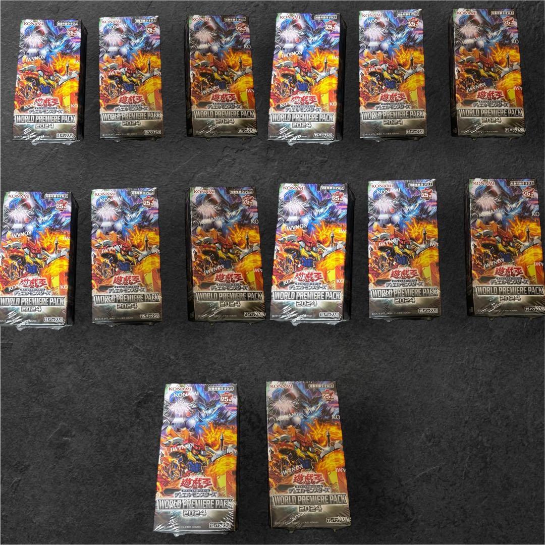 遊戯王　ワールドプレミアパック2024 14BOX 未開封　シュリンク付き