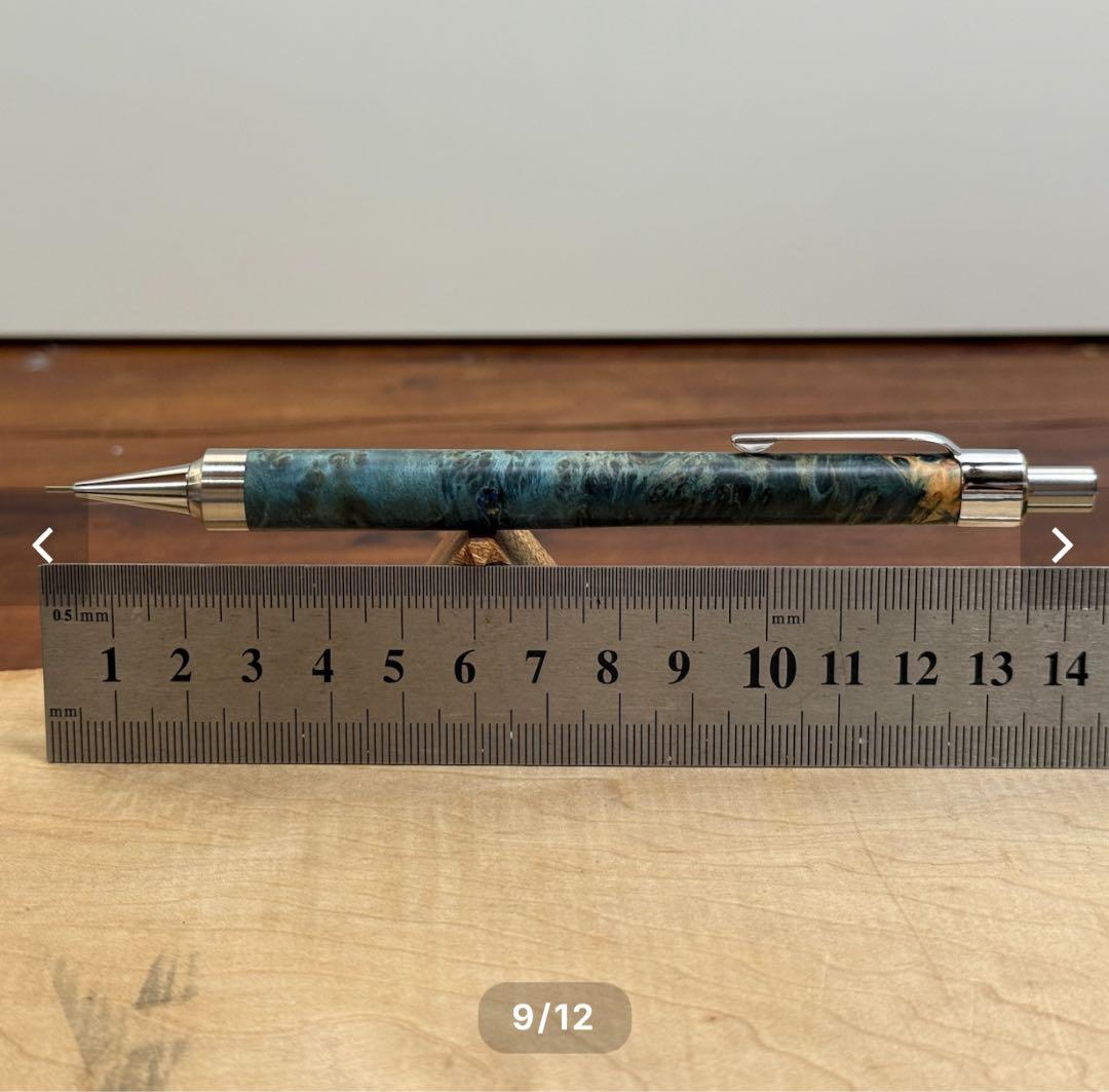 ◉専用ページ　444メープルバールスタビ　木製シャーペン　強低重心R ステンレス