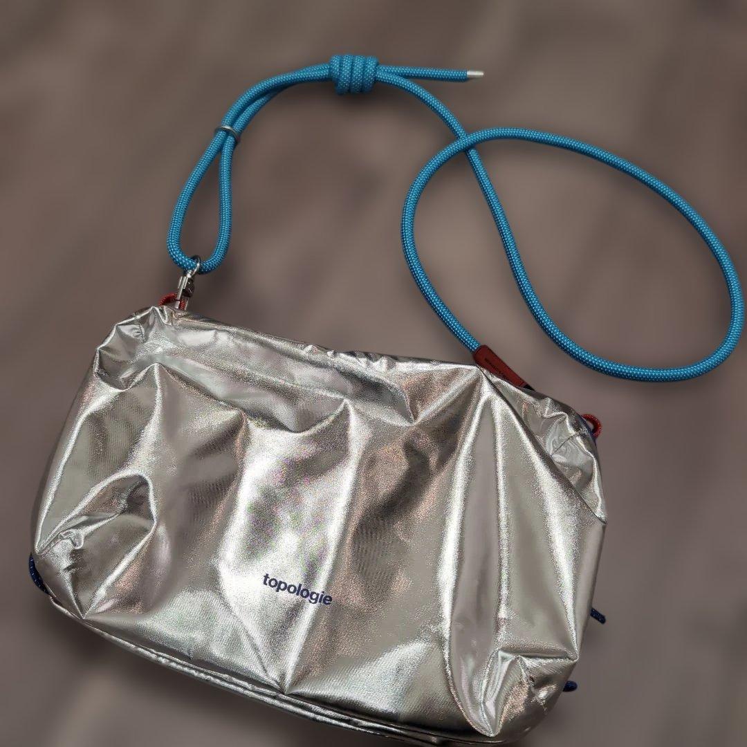 topologie ショルダーバッグ シルバー美品