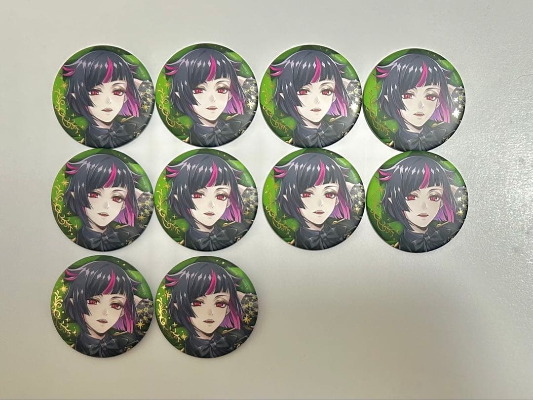 ツイステ リリア 缶バッジ ブレイジングジュエル