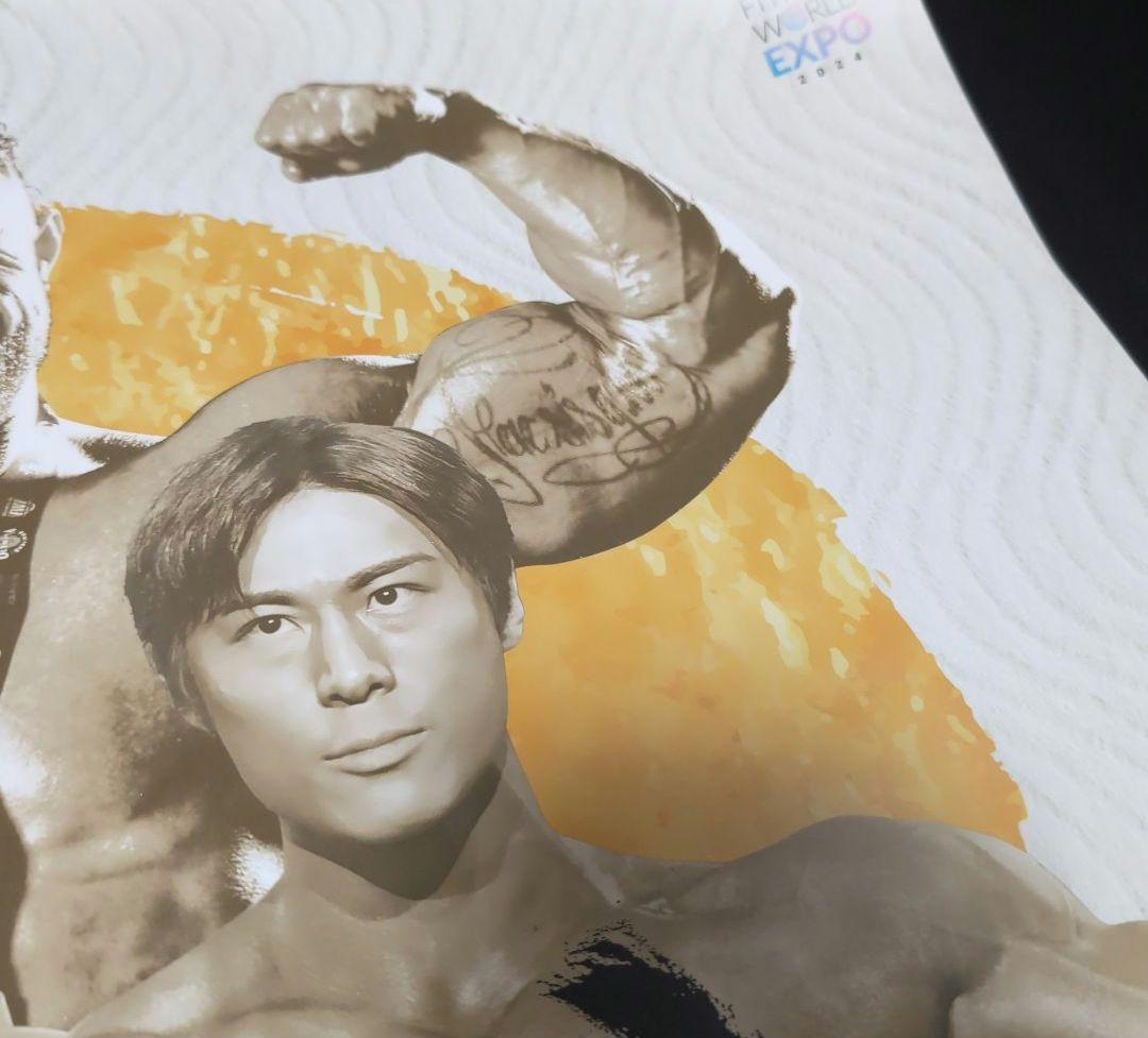 JAPAN PRO 2024 B2 ポスター fwj IFBB 上里譲