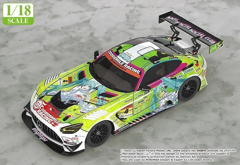 【新品未使用】1/18グッドスマイル 初音ミク AMG 2022開幕戦Ver.