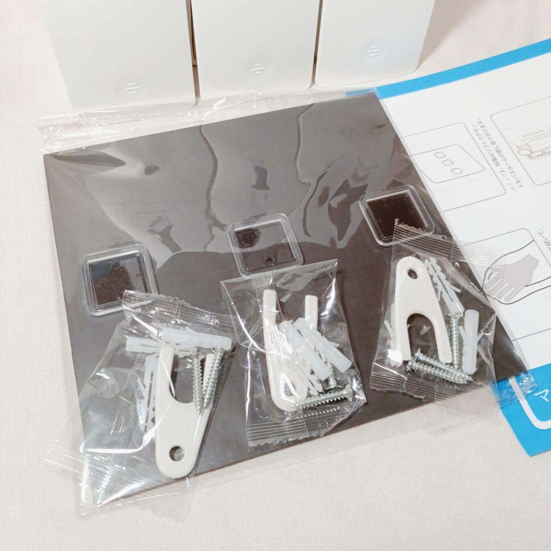 ★最終値下げ★シャンプーボトル 3室｜壁掛けタイプ 各400ML 簡単補充