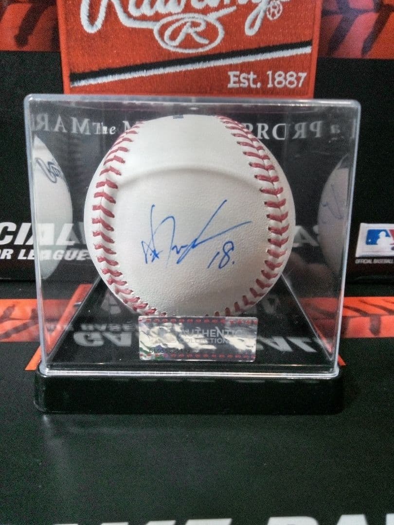 大谷翔平 佐々木朗希 山本由伸 直筆サインボール 寄せ書きボール MLB公式球