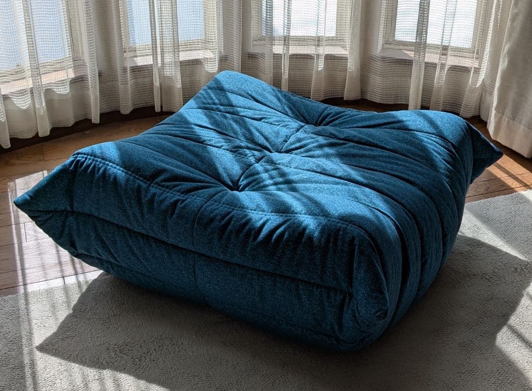 ロゼトーゴ オットマン単品 青（ダークブルー）