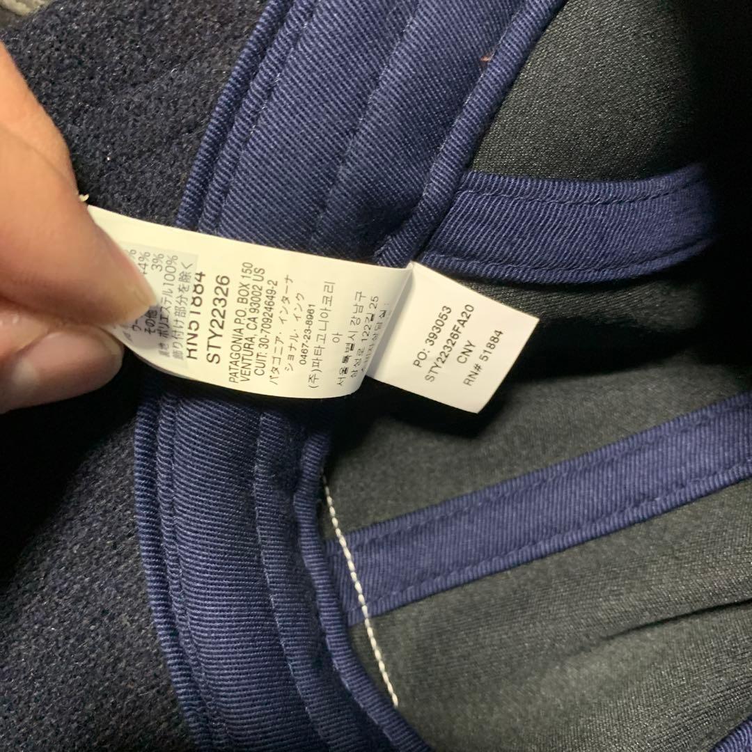 パタゴニア　リサイクル ウール イヤーフラップ キャップ