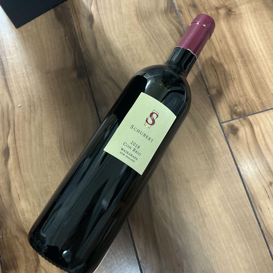 未開封 ワイン 赤ワイン SCHUBERT 2018 CON BRIO NZ