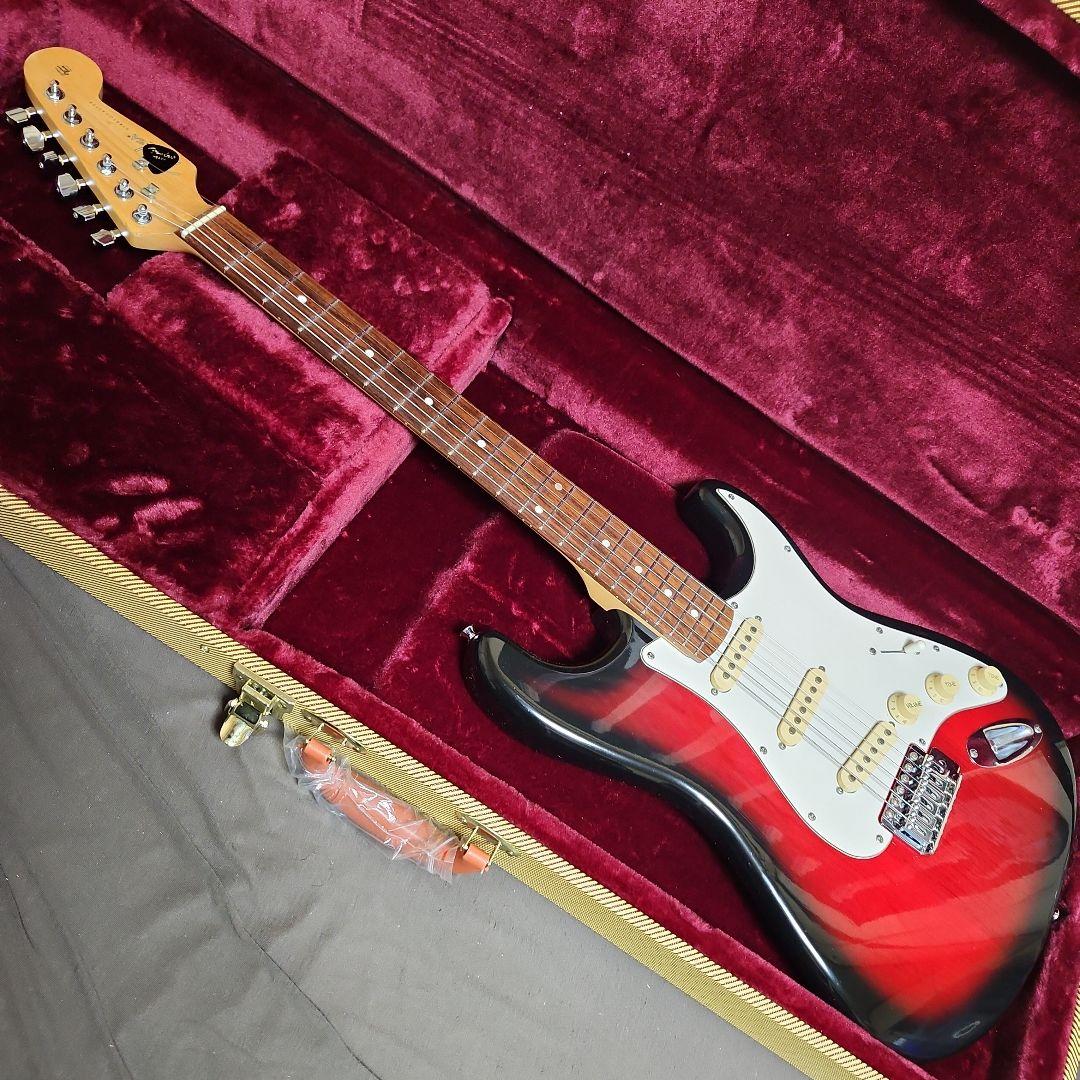 週末セール分解整備済みFender homage ストラトタイプ ワインバースト