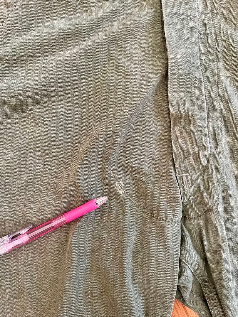 40's U.S.ARMY OD HBT オールインワン つなぎ M1938軍曹