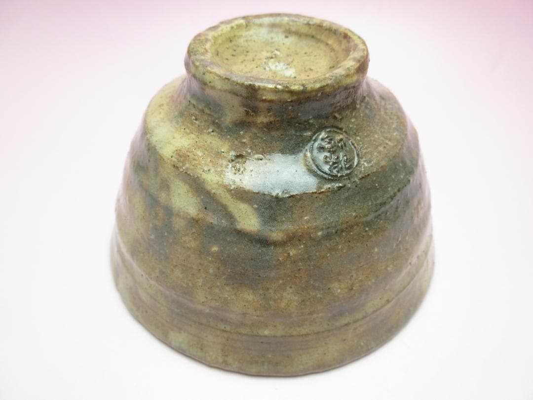 萩焼 大野瑞峰 造 茶碗 茶道具 抹茶茶碗 70521