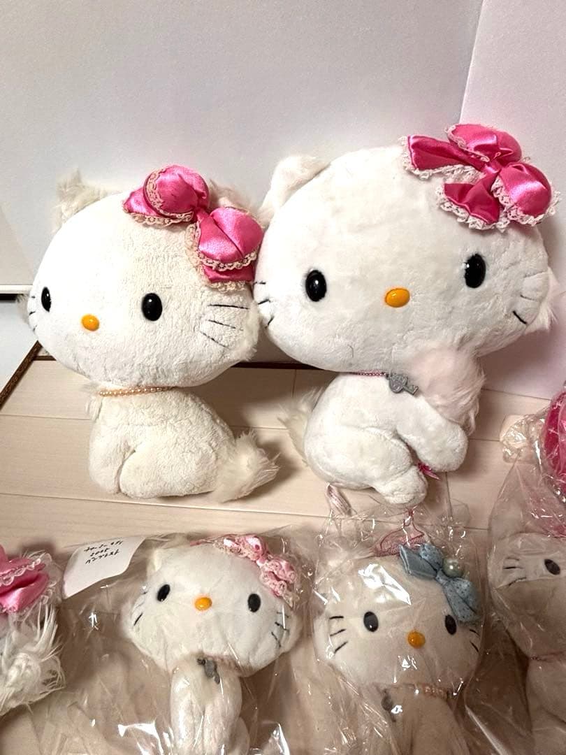 激レアあり❣️大量チャーミーキティぬいぐるみ まとめ売り 未開封あり