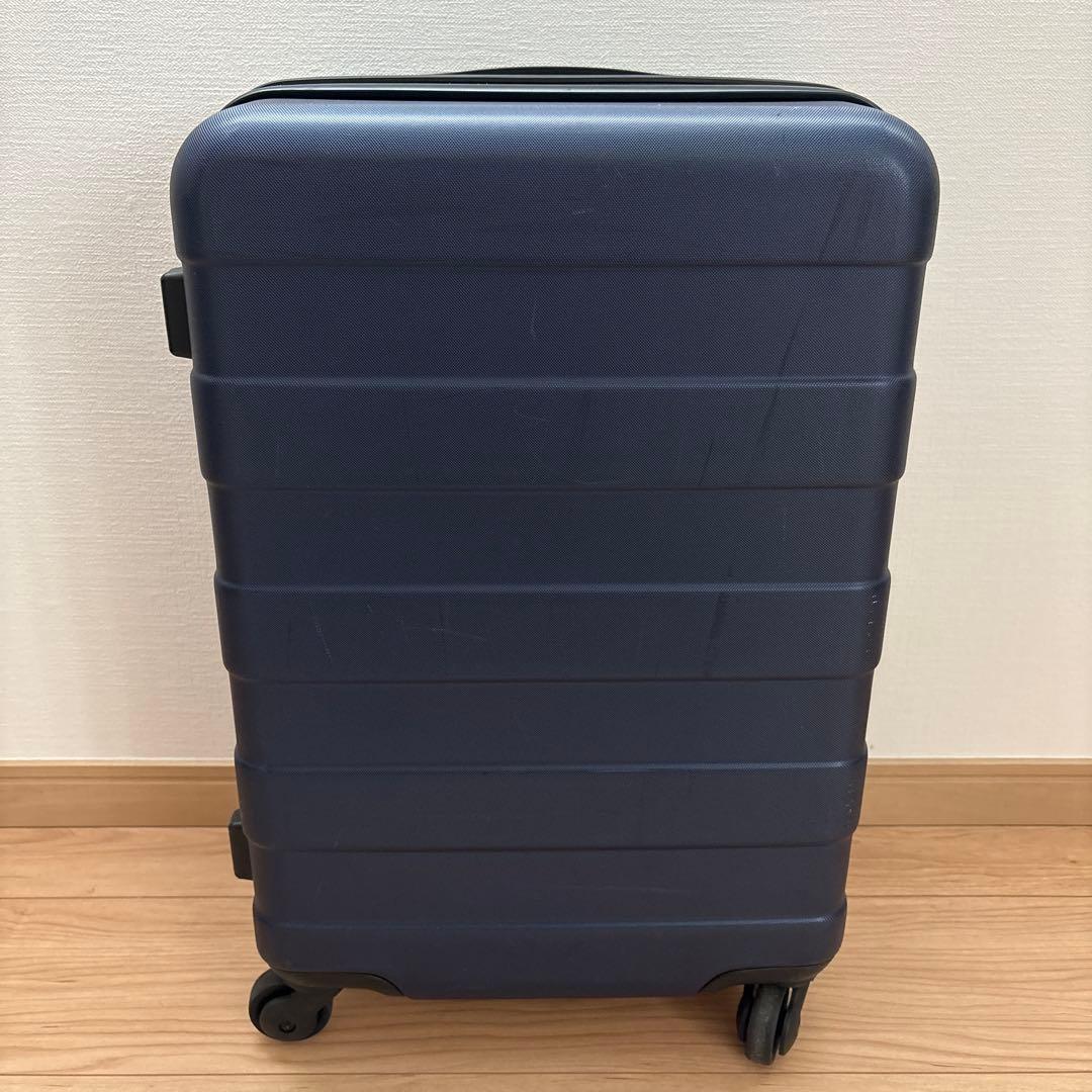 無印良品　キャリーバーの高さを自由に調節できるハードキャリー　36L