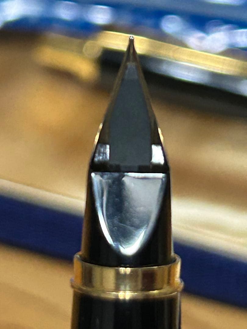 PILOT 万年筆 黒 金ペン先&ボールペン