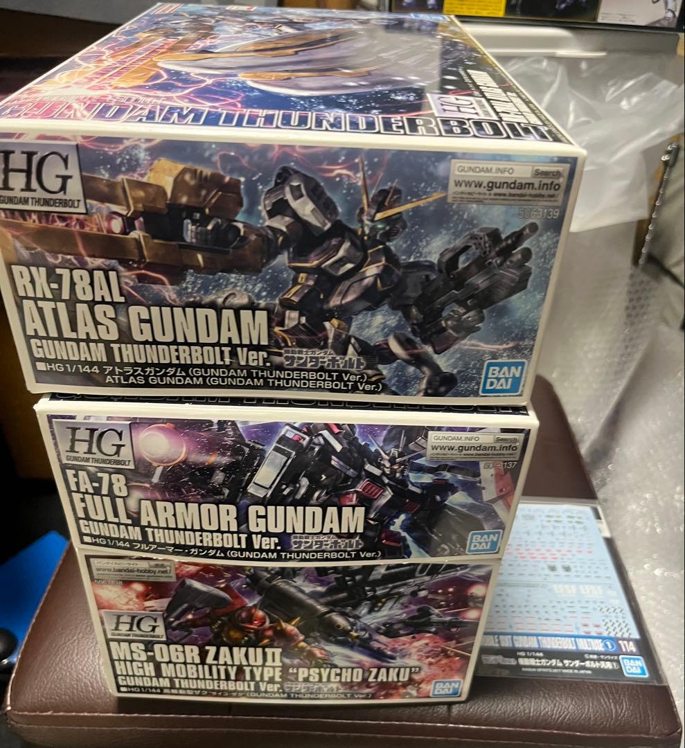 ガンダムサンダーボルト 1/144セット