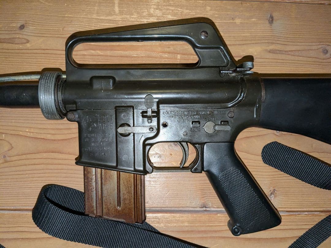 MGC社製 COLT AR-15 モデルガン M16 ジャンク