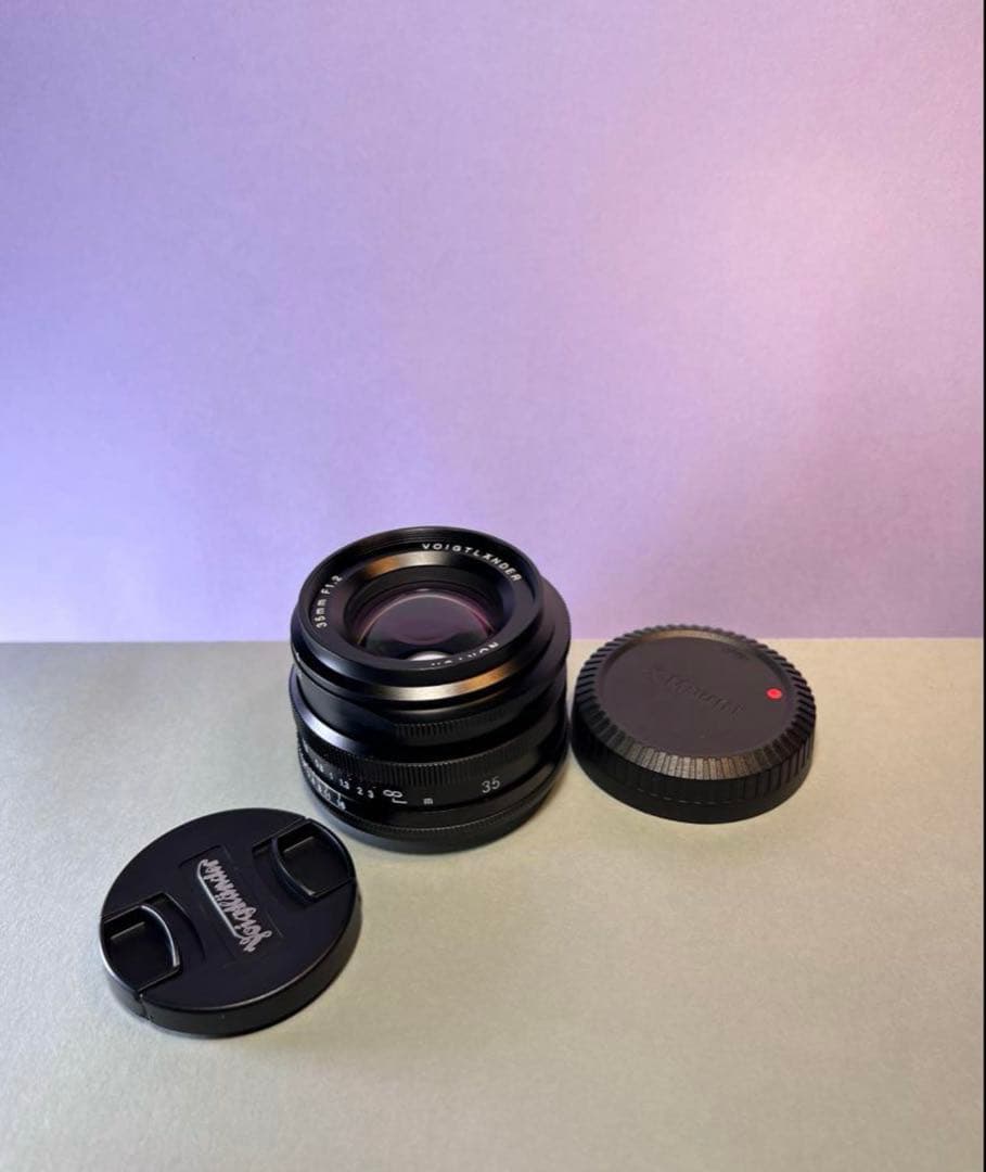美品 フォクトレンダー NOKTON X-mount 35mm F1.2