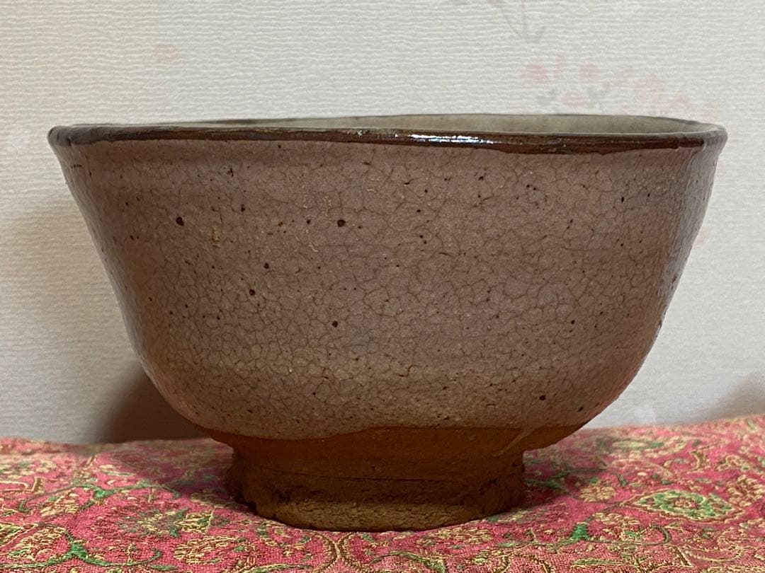 ♦唐津焼 無地唐津 茶道具 抹茶碗 作家物 骨董品