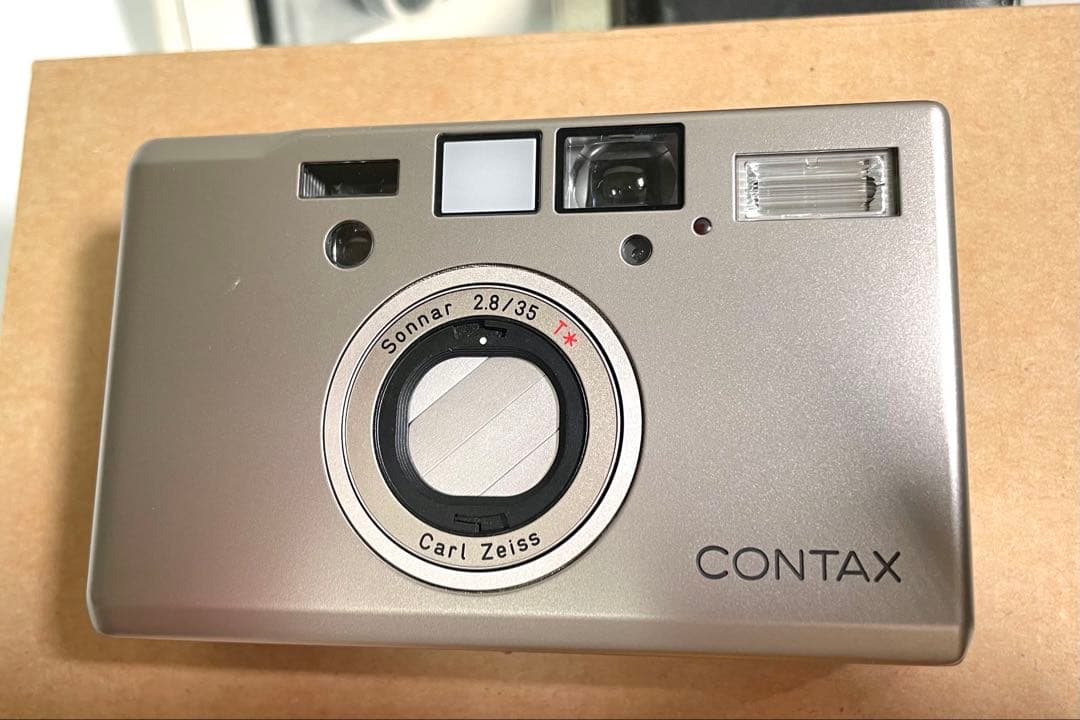 CONTAX T3 チタンシルバー 35mm フィルムカメラ