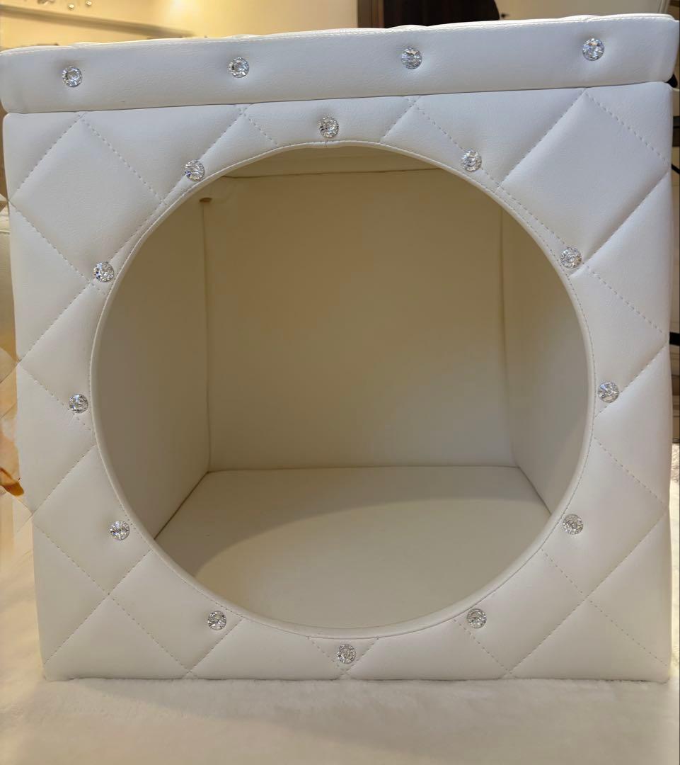 ペットハウス　スクエアハウスFa-Faオリジナル　franfran風　クリスタル