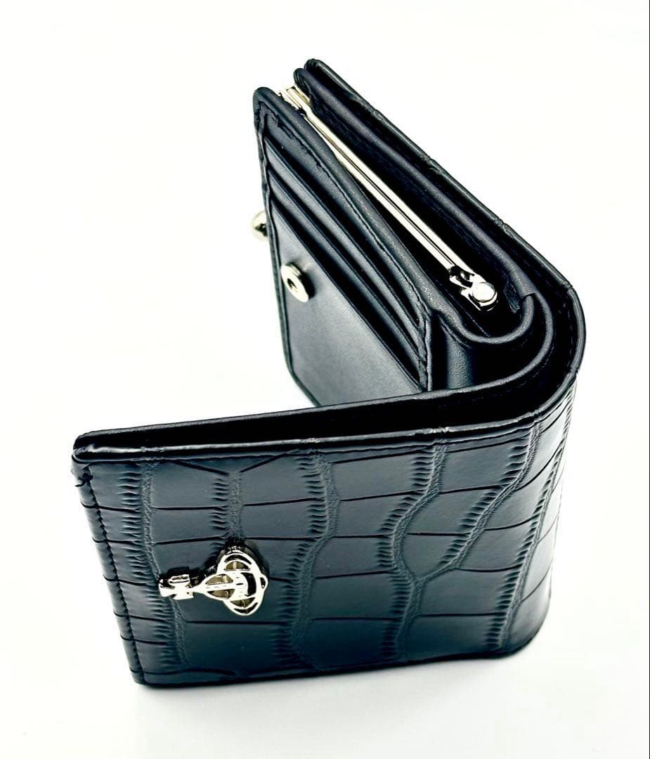 【新品✦希少】Vivienne Westwood 二つ折り財布 ミニ財布 黒