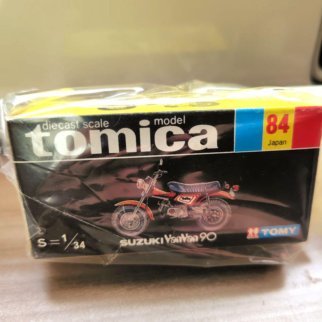 【未使用品】黒箱トミカ 84 スズキ バンバン90　希少品！