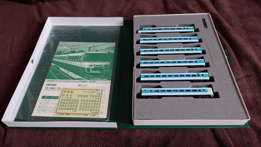 KATO 381系Sくろしお基本増結セット、動力ユニット台車セット