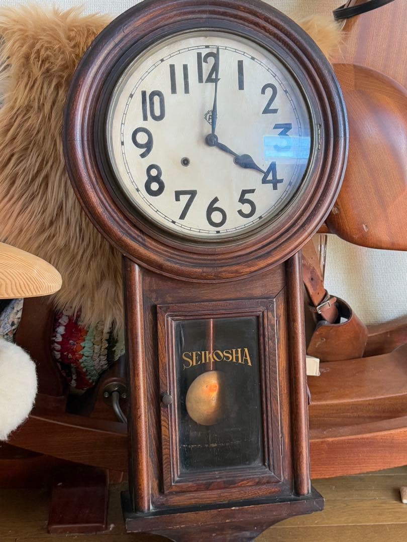 大幅値下げ 最終価格 SEIKOSHA 精工舎 アンティーク 時計 蔵出し 特大