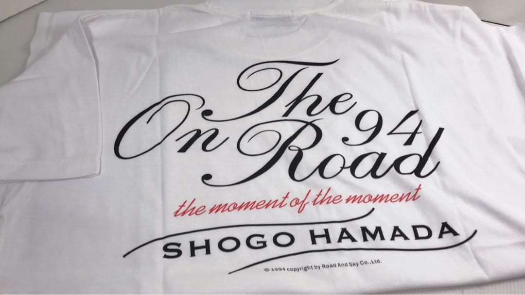 浜田省吾Tシャツ　On The Road’90’93’94 ３枚セット