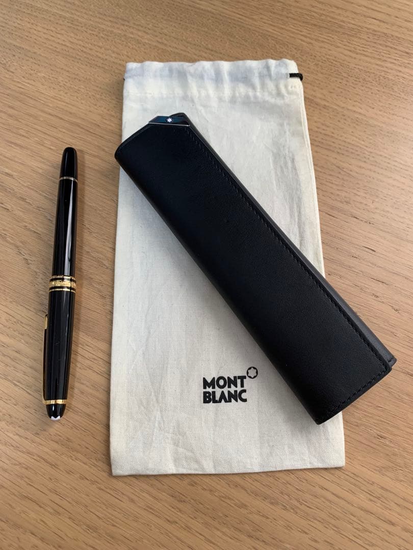 【美品】モンブラン マイスターシュテュック ゴールドコーティング ボールペン