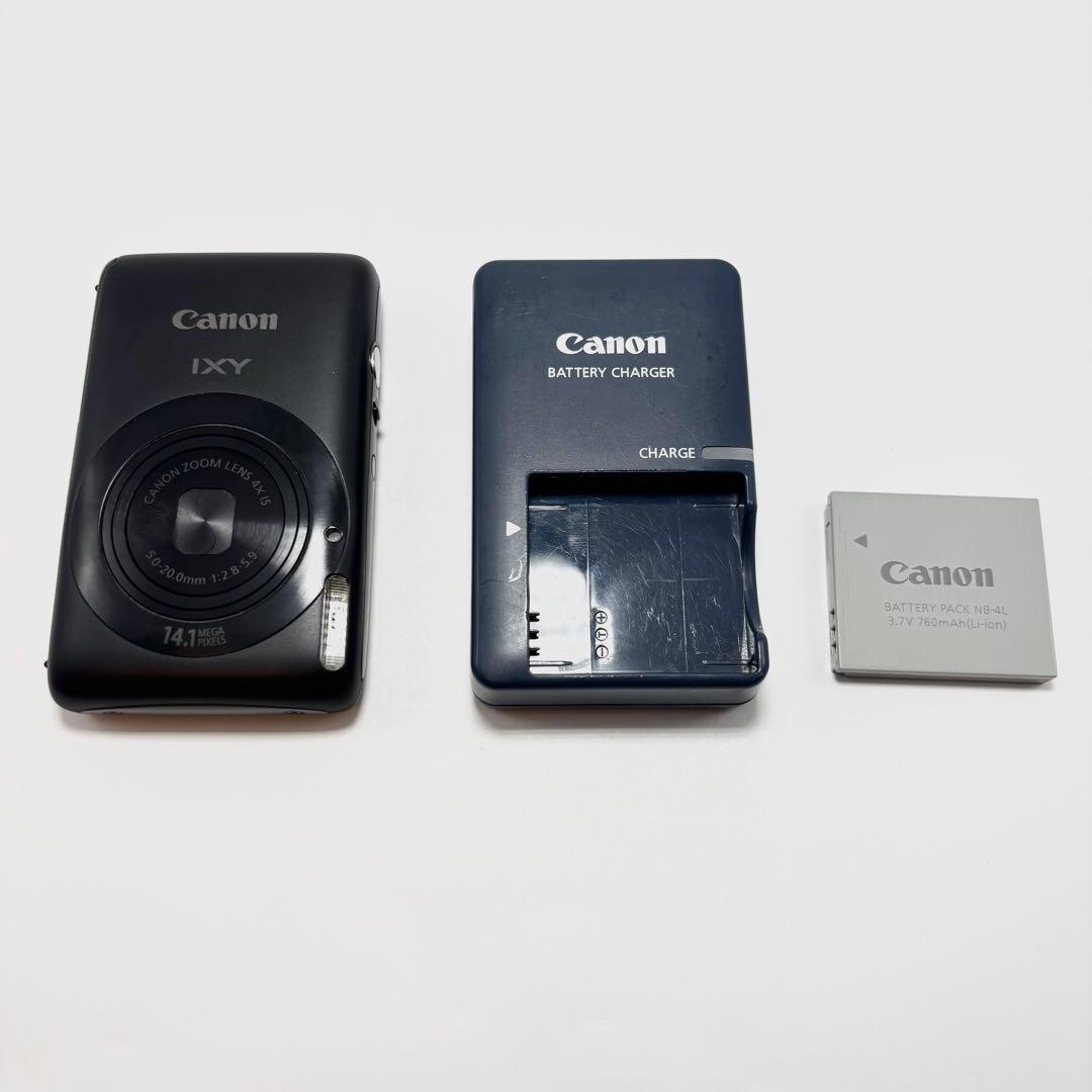 【美品】Canon IXY 400F ブラック デジタルカメラ