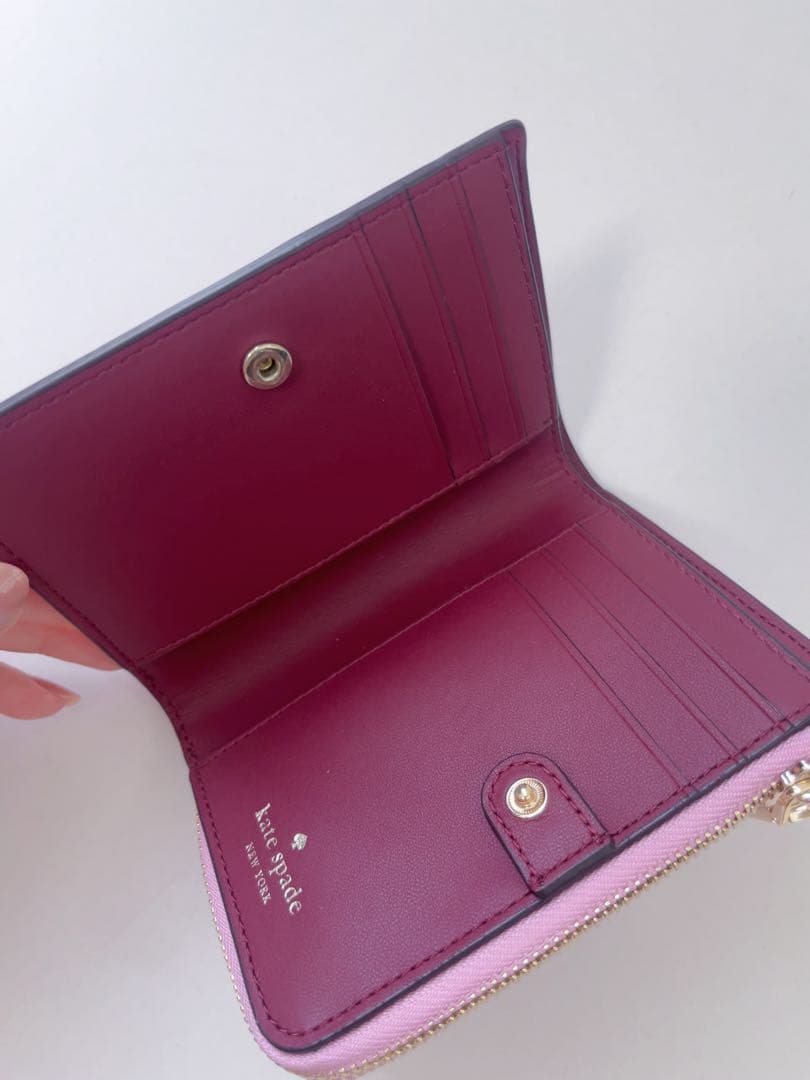 【 kate spade new york 新品】マディソンスモール L-ジップ