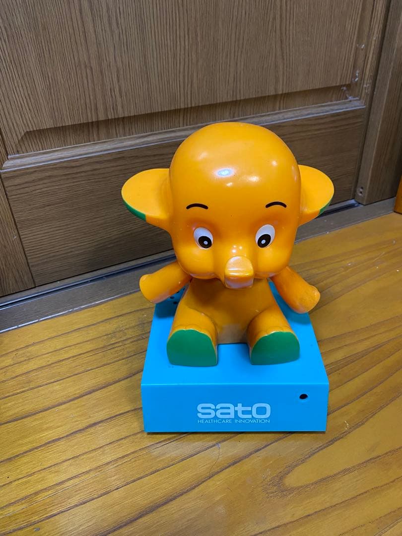 【動作確認済み】佐藤製薬　サトちゃん　店頭用ディスプレイフィギュア（非売品）