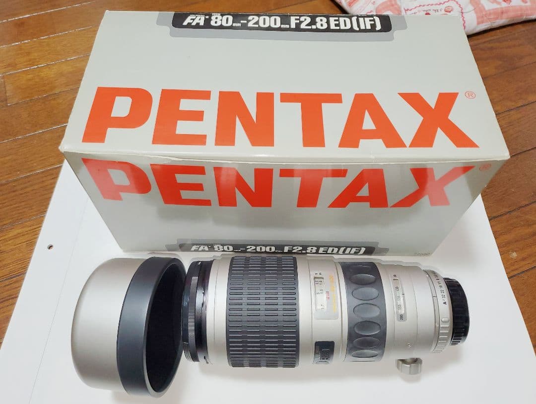 フィルムカメラ PENTAX FA 80-200mm F2.8 ED (IF)