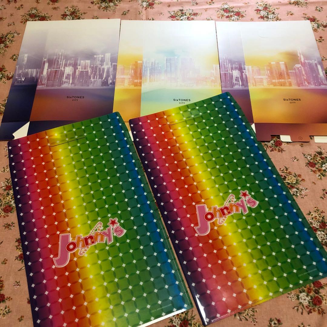 SixTONES 田中樹 うちわ エロハン ペンライト クリアファイル 大量