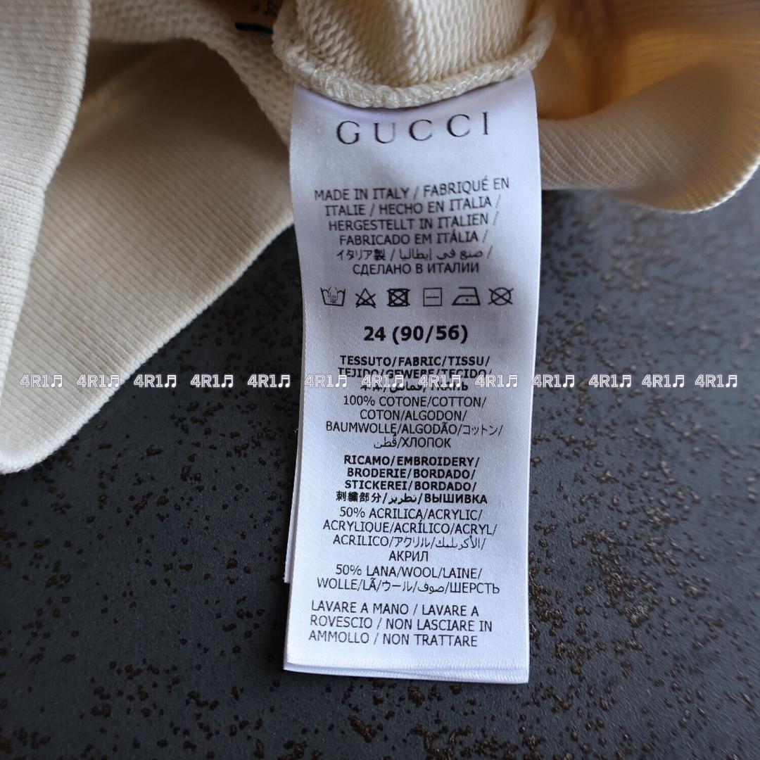 GUCCI グッチ スウェット トレーナー 紺 赤 24 90 95 100