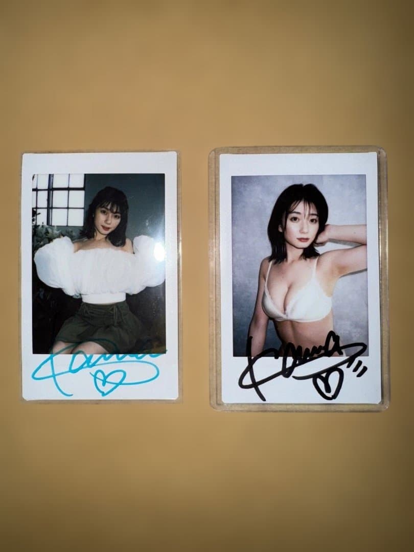 瀬戸環奈　サイン入りチェキ 2枚セット②