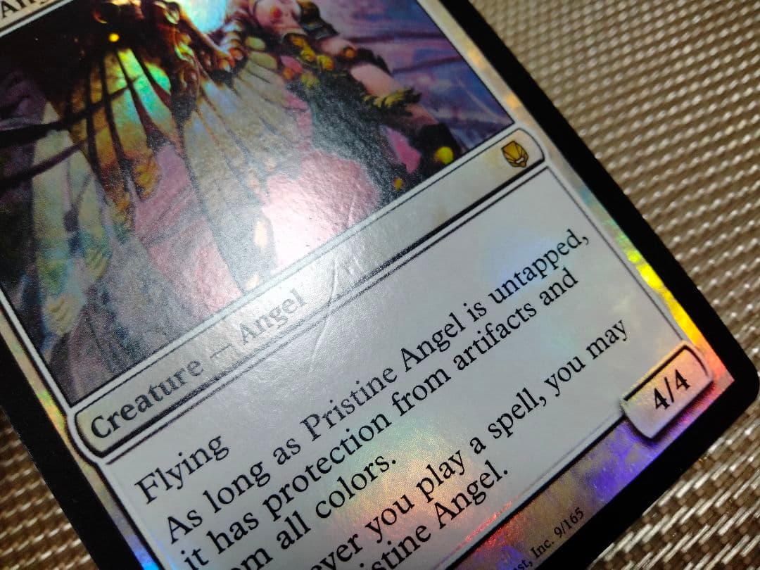 【ご確認用】ダークスティール foil 清純な天使 英語 1枚　MTG