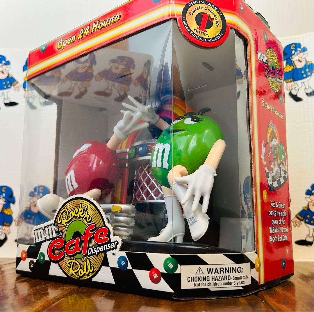 アメコミ m&m's JUKEBOX ROCK'N'ROLLCAFE dispenser