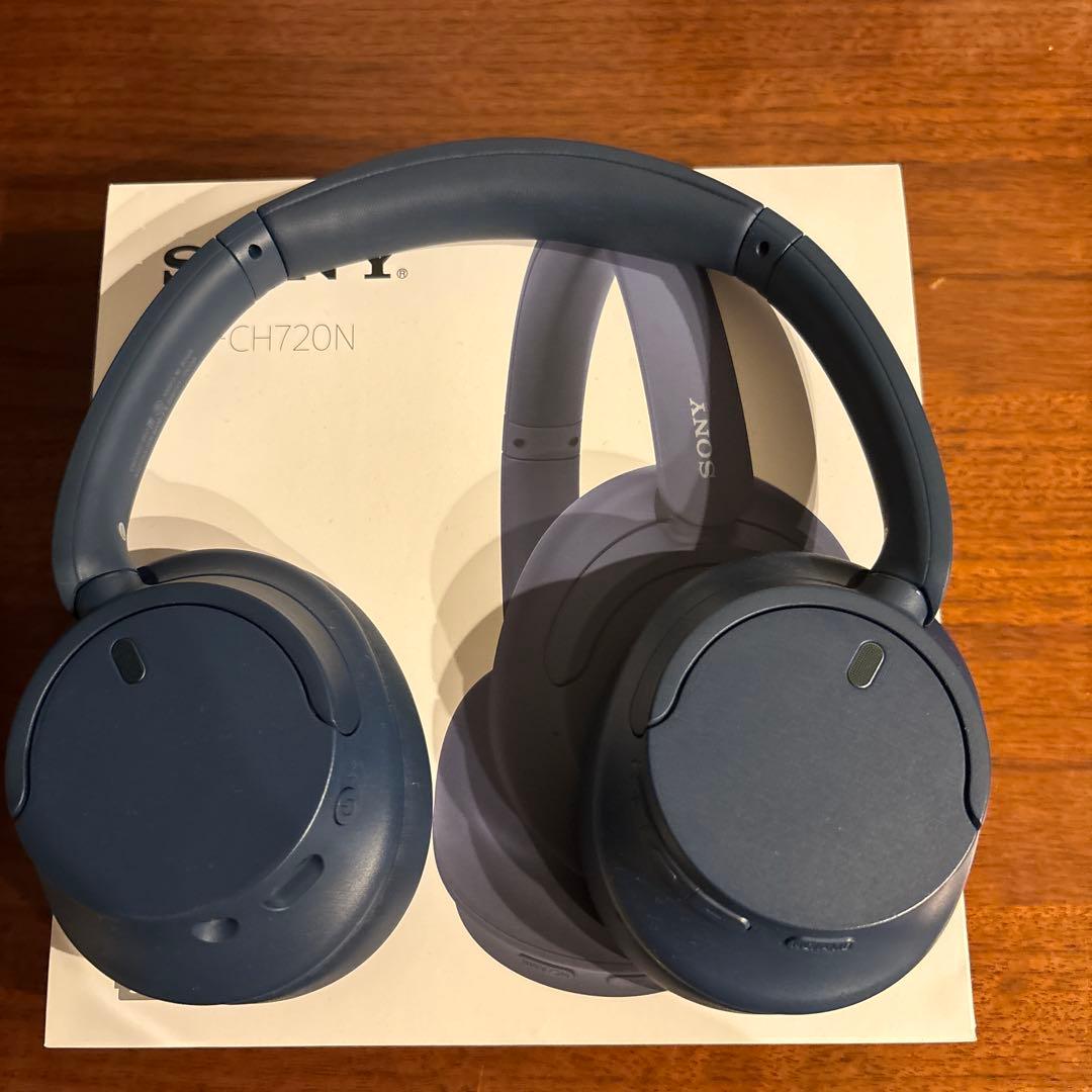 SONY ヘッドホン WH-CH720N B(ケース付)