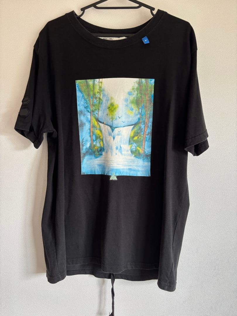 OFF-WHITE ブラック Tシャツ Lサイズ