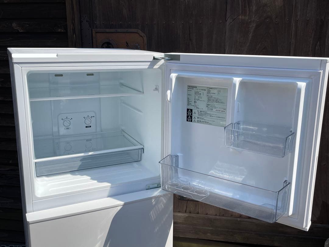 151 単身用　1人暮らし　ツインバード冷蔵庫＆ハイアール洗濯機　仙台　宮城