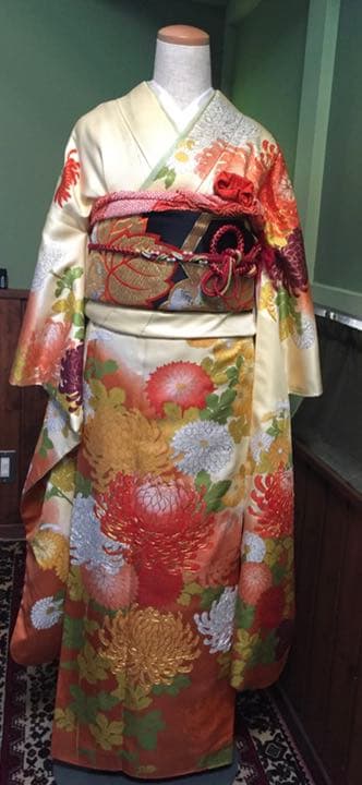 振袖　袴にも
